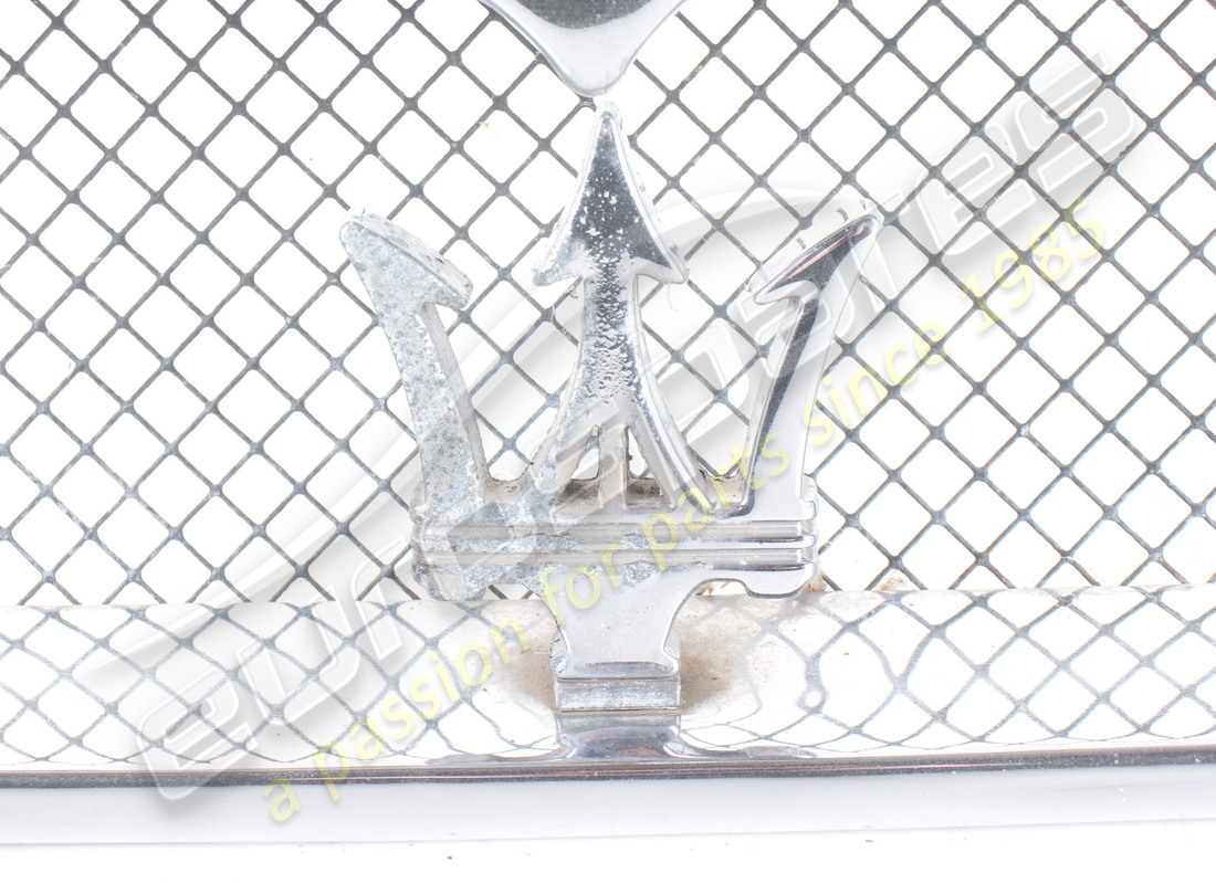 USED MASERATI COMPLETE RADIATOR GRILL. PART NUMBER 386300105 (4) used maserati complete radiator grill. part number 386300105 (4)