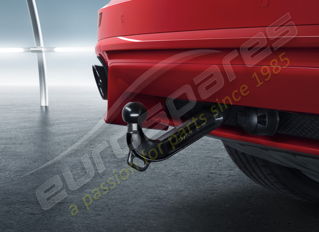 nuovo porsche gancio di traino estensibile elettricamente. numero parte 95804480135 (2)