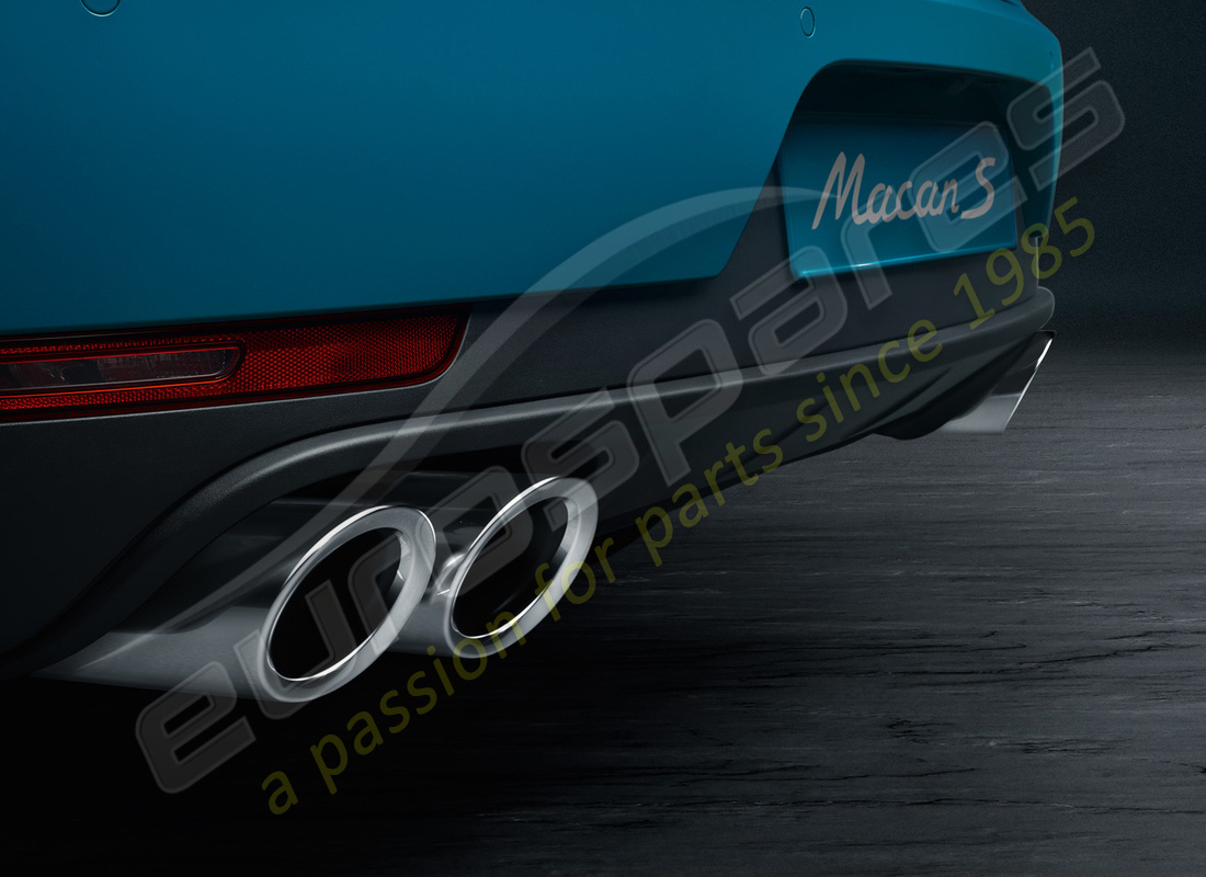 nuovo porsche sistema di scarico sportivo. numero parte 95b044210 (1)