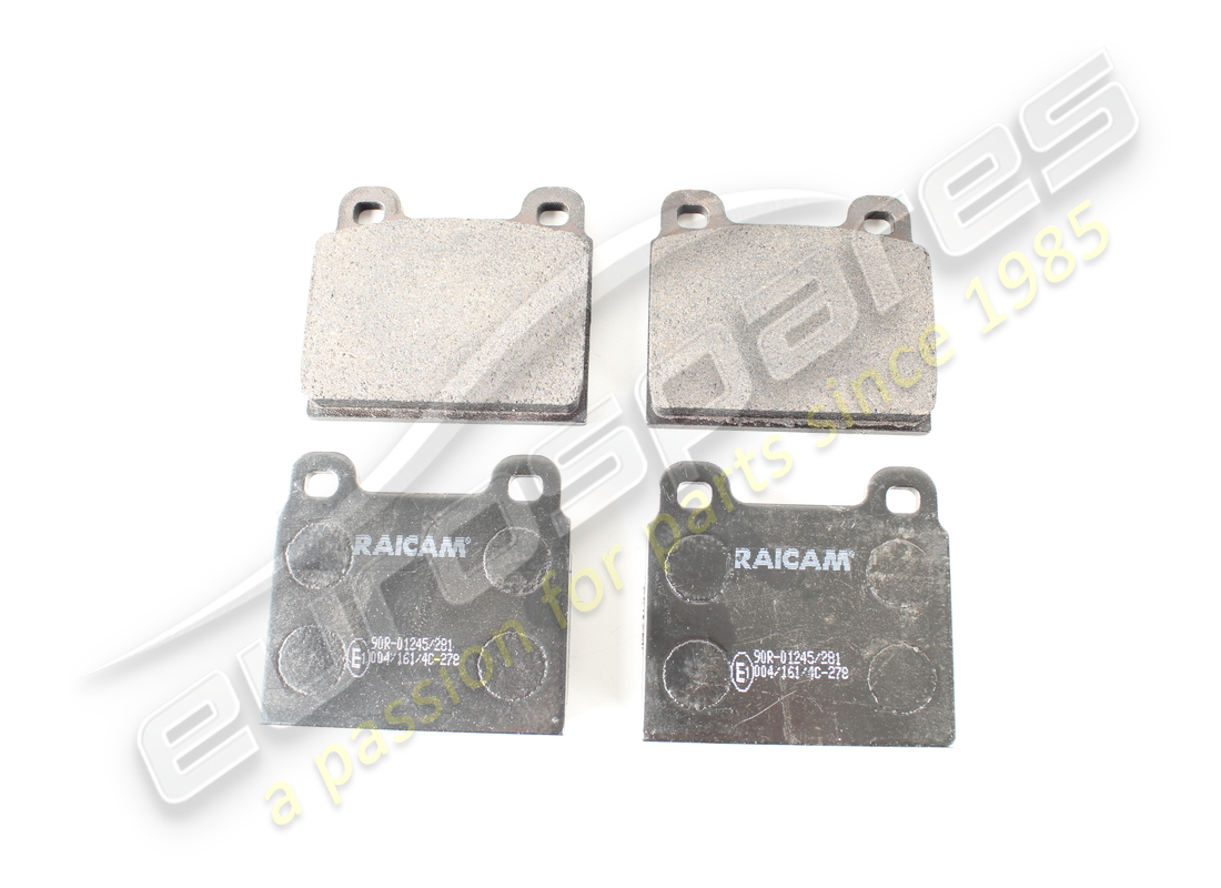 NUOVO Eurospares SET DI PASTIGLIE ANTERIORI. NUMERO PARTE 108133 (1)