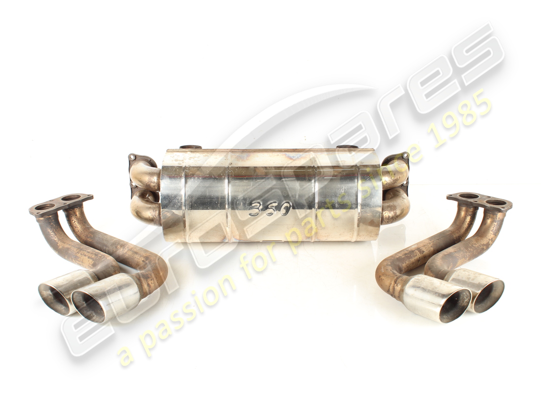 KIT SCARICO SPIDER USATO Tubi 360 SENZA VALVOLA. NUMERO PARTE 01230011320 (1)