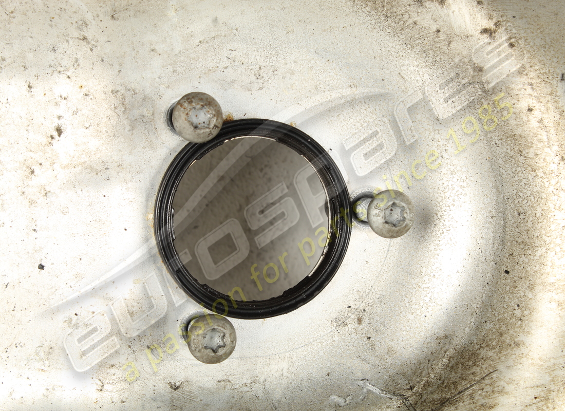 COPPA DELL'OLIO USATA LAMBORGHINI CON APERTURA PER. NUMERO PARTE 0P2103602A (3) coppa dell'olio usata lamborghini con apertura per. numero parte 0p2103602a (3)