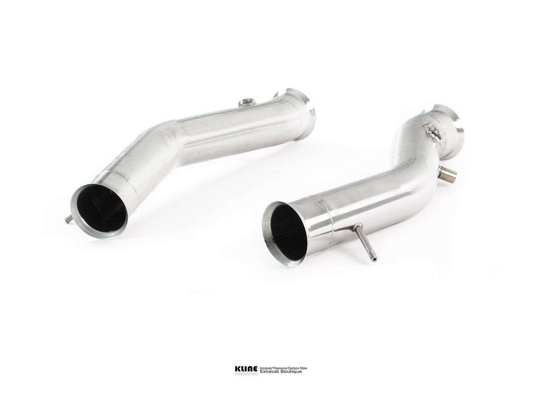 nuovo kline innovation set di tubi decat cat - acciaio inossidabile. numero parte klfer488decatcsss (1)