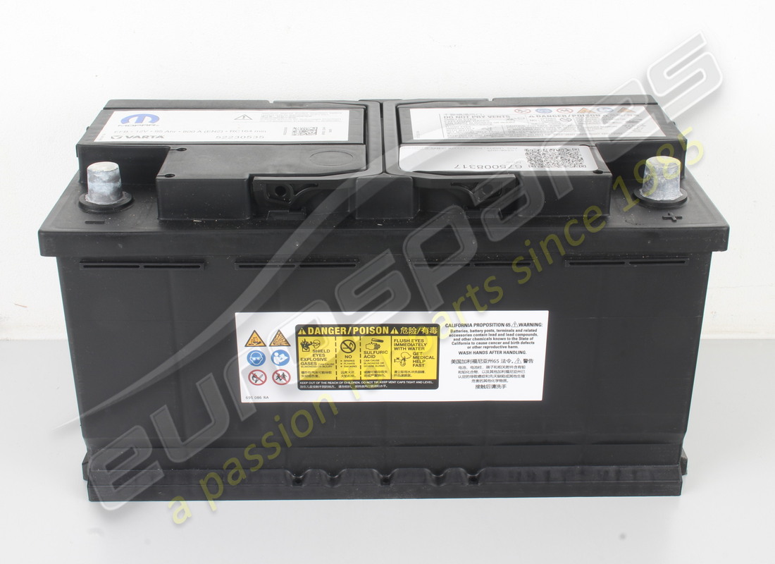 nuova batteria maserati. numero parte 675008317 (1)