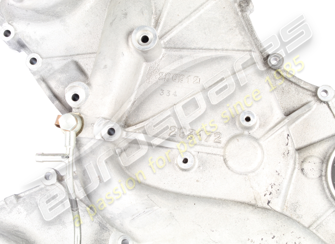 USED FERRARI FRONT CRANKCASE COVER. PART NUMBER 55037011 (6) used ferrari front crankcase cover. part number 55037011 (6)