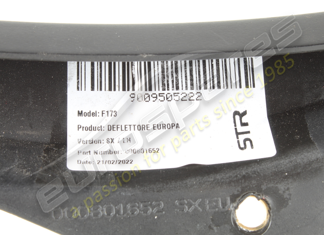 usato ferrari deflettore sx nero. numero parte 801652 (3)