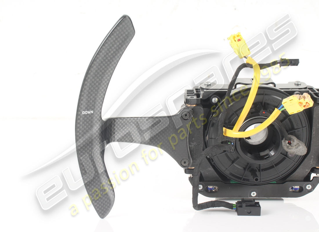 SET DI COMANDO CAMBIO MAGNETICO IN CARBONIO USATO FERRARI (LUCIDO). NUMERO PARTE 817753 (2) set di comando cambio magnetico in carbonio usato ferrari (lucido). numero parte 817753 (2)