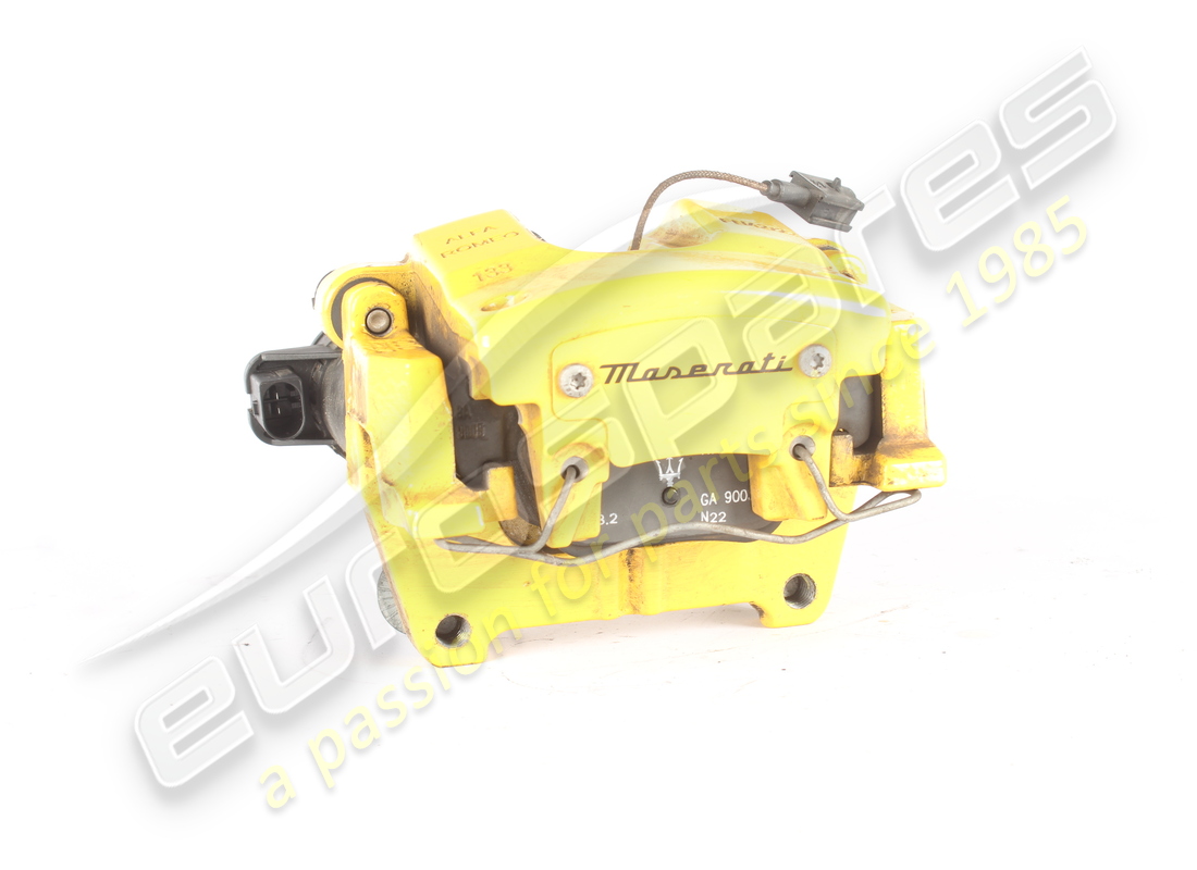 pinza posteriore sinistra usata maserati gialla. numero parte 673013272 (1)