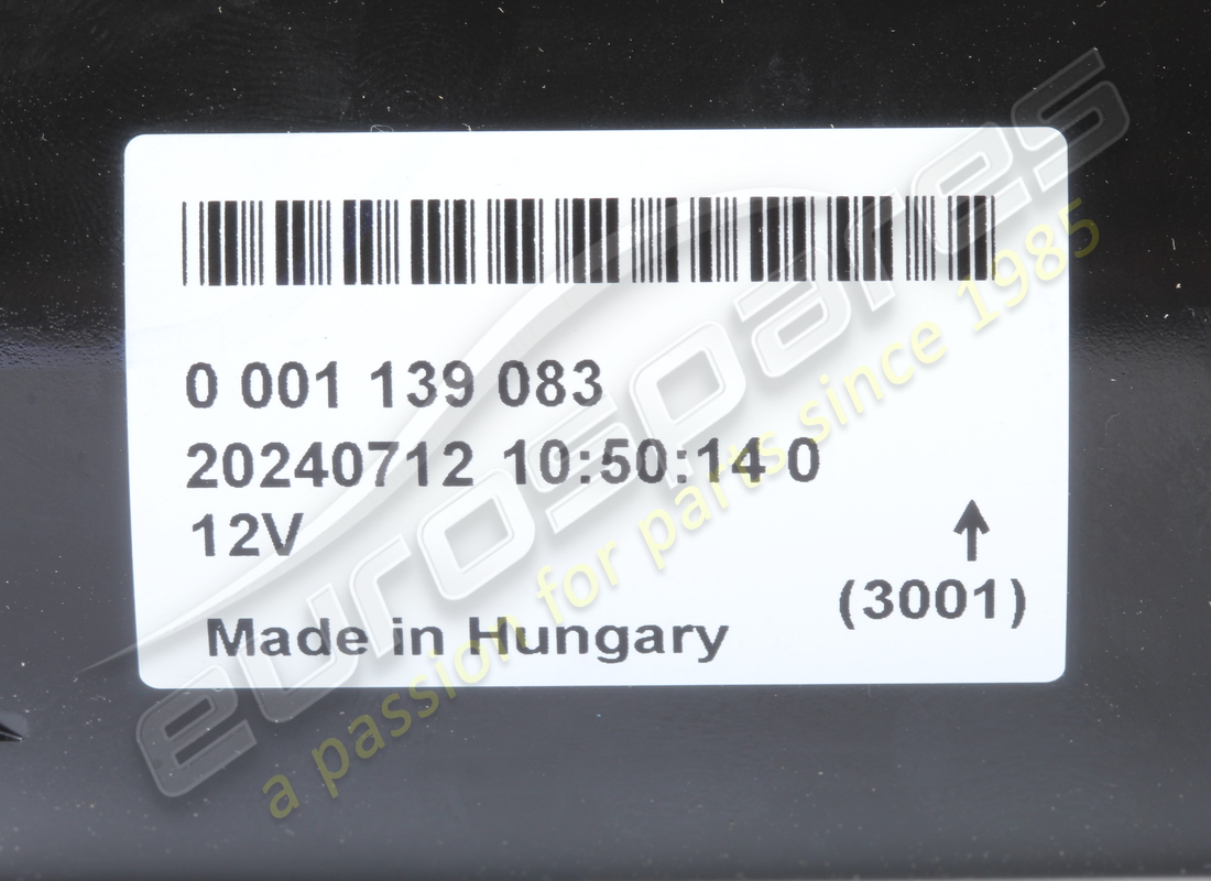 NUOVO EUROSPARES MOTORINO DI AVVIAMENTO. NUMERO PARTE 248743 (4) nuovo eurospares motorino di avviamento. numero parte 248743 (4)