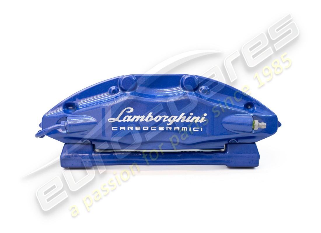 PINZA FRENO POSTERIORE PCCB USATA Lamborghini BLU ADP . NUMERO PARTE 4T0615405CJ (1)