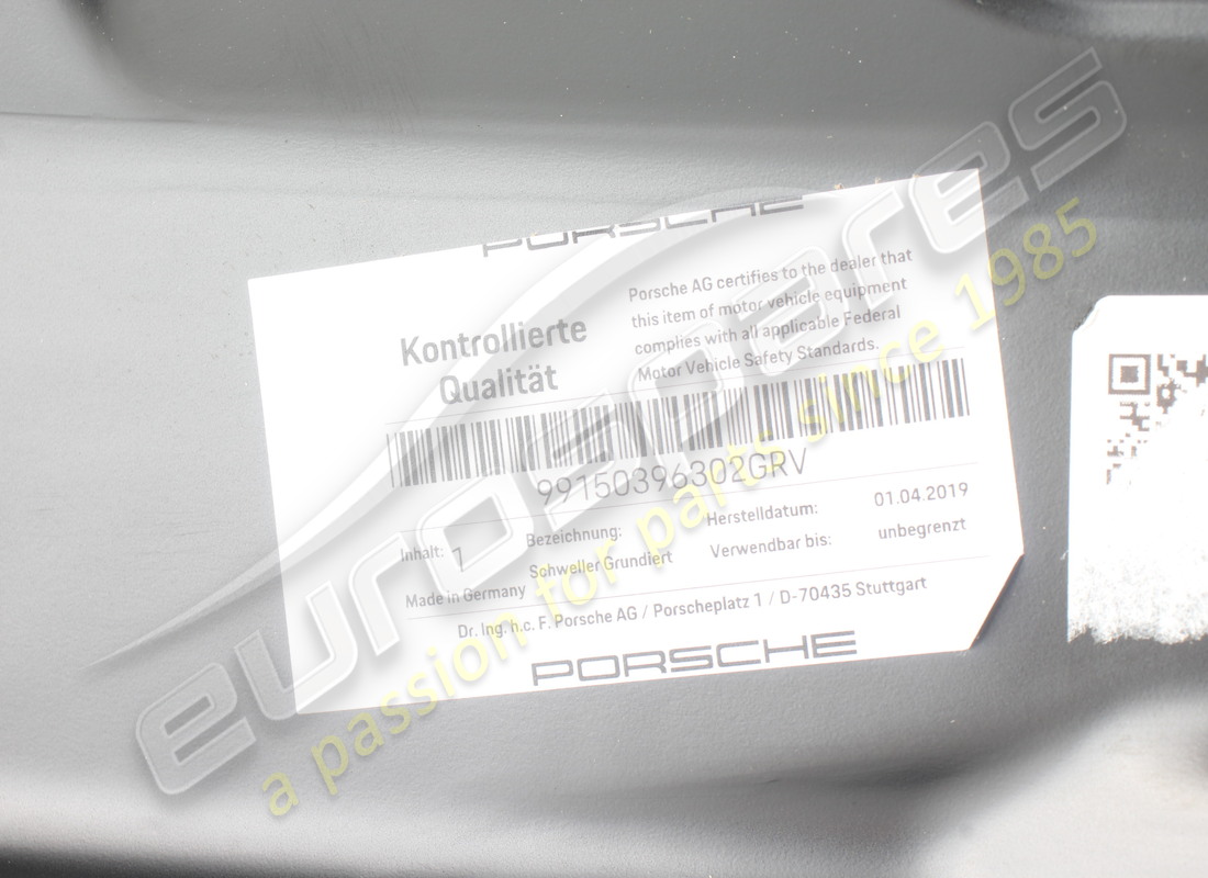 nuovo porsche innescato. numero parte 99150396302grv (5)