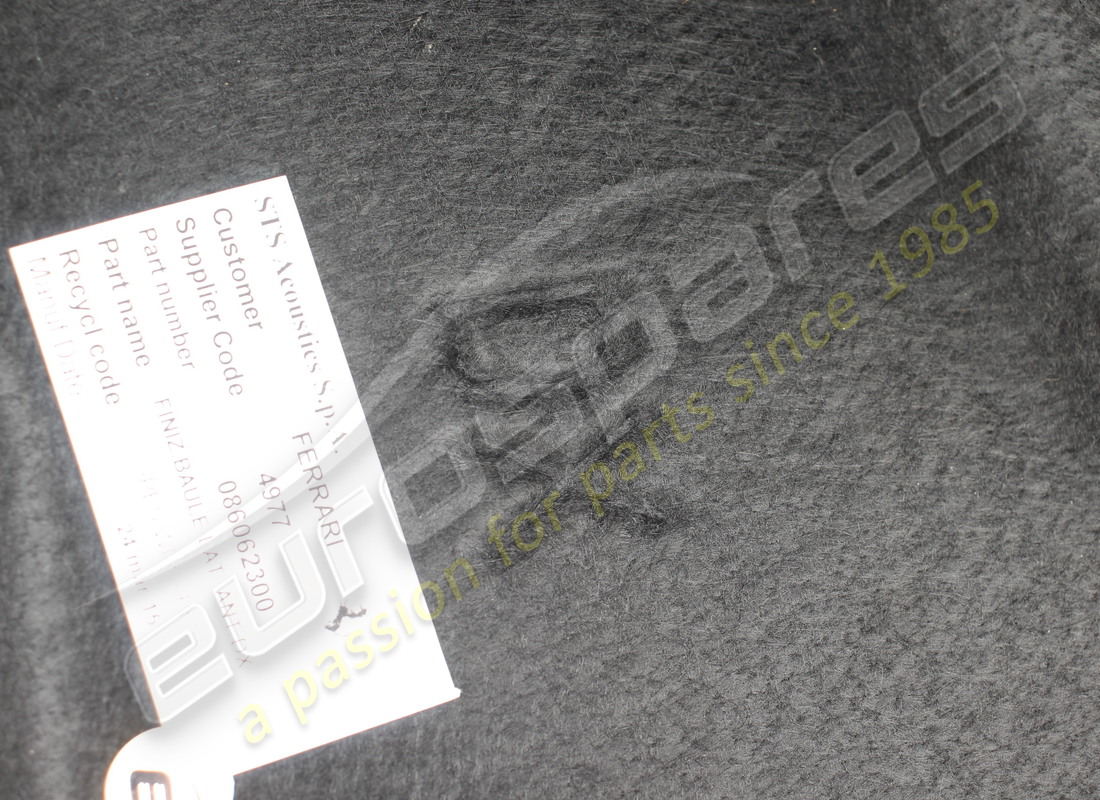 usato ferrari vano bagagli laterale destro. numero parte 86062300 (4)