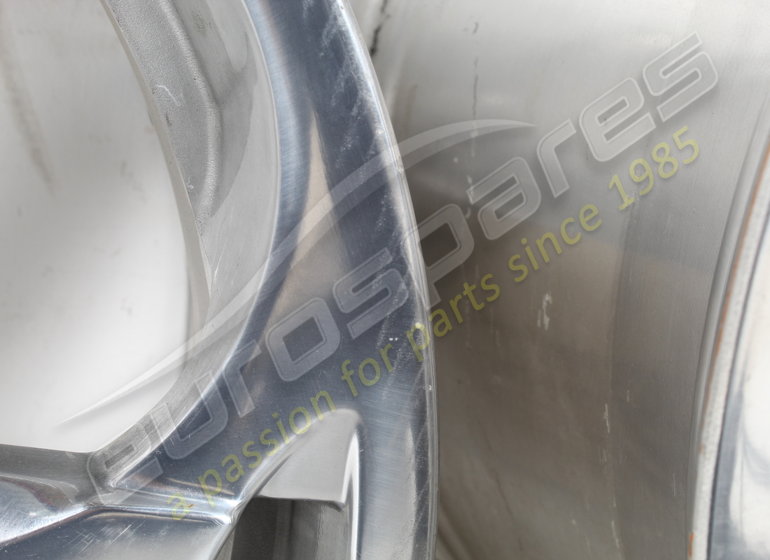 set ruote cassiopea usato lamborghini (argento). numero parte 0r1400091 (9)