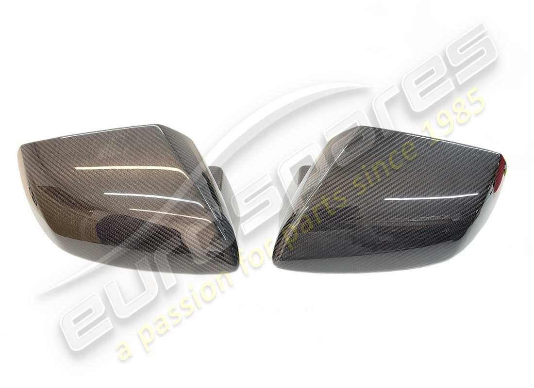 nuovo lamborghini kit tappo specchio in carbonio lucido + viti. numero parte 4t0898820j (2)
