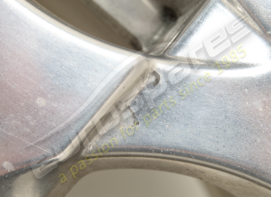 set ruote cassiopea usato lamborghini (argento). numero parte 0r1400091 (22)