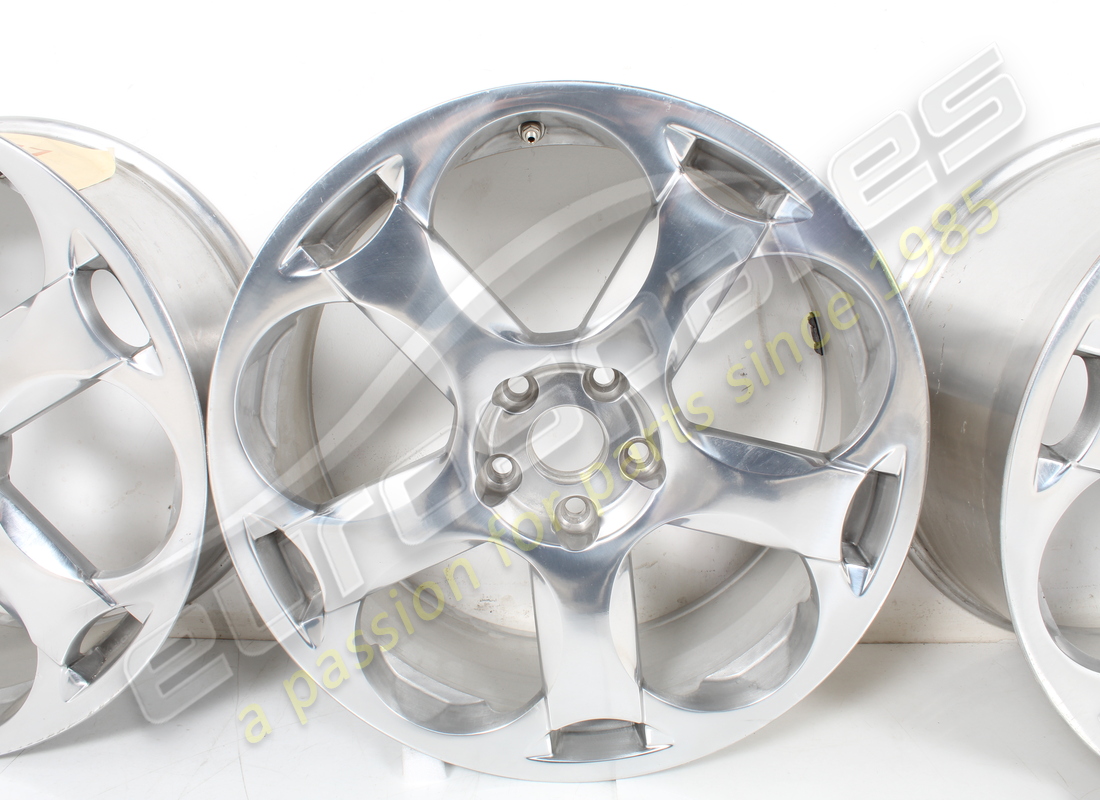 set ruote cassiopea usato lamborghini (argento). numero parte 0r1400091 (7)