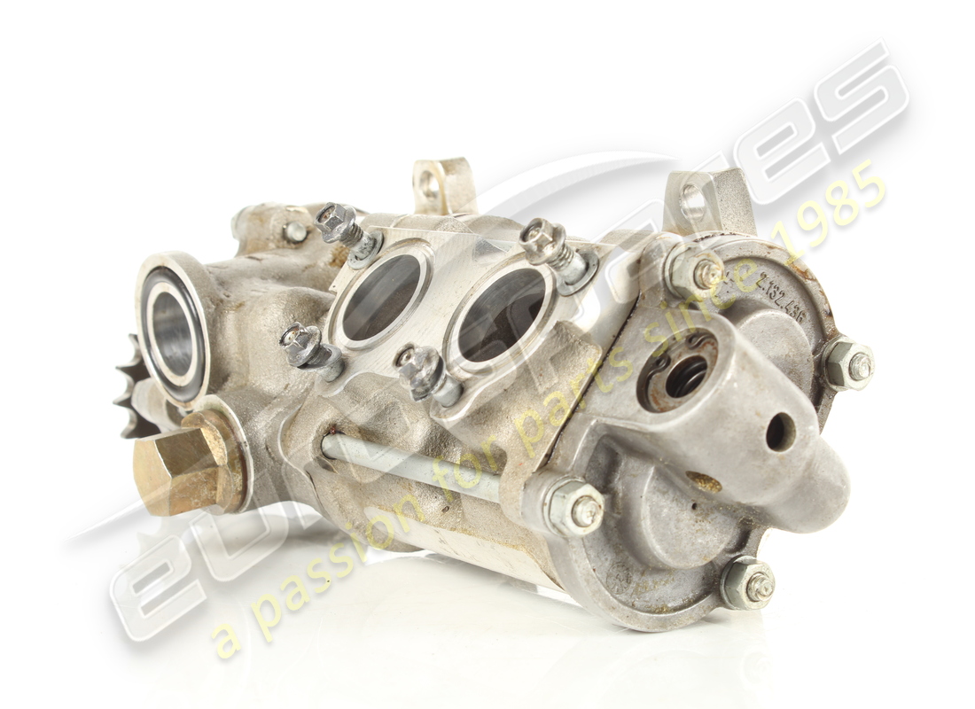 USED FERRARI RECOVERY PUMP BODY WITH STUD BOLTS. PART NUMBER 143276 (4) used ferrari recovery pump body with stud bolts. part number 143276 (4)