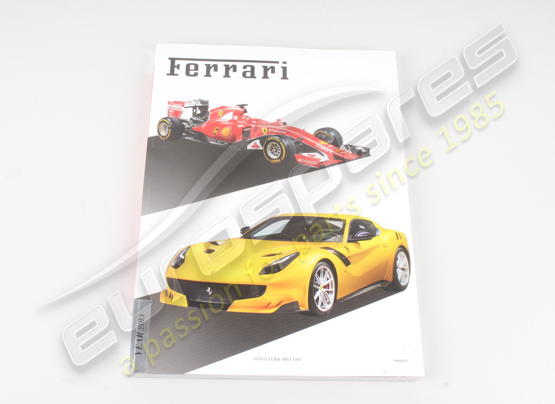 nuovo annuario ferrari 2015. numero parte 95998202 (1)