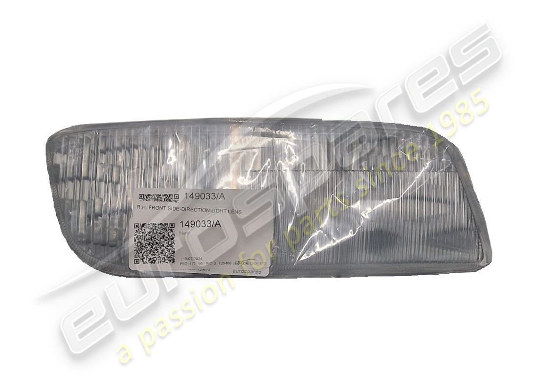 NUOVO Eurospares LENTE LUCE DIREZIONALE LATERALE ANTERIORE DX. NUMERO PARTE 149033A (1)