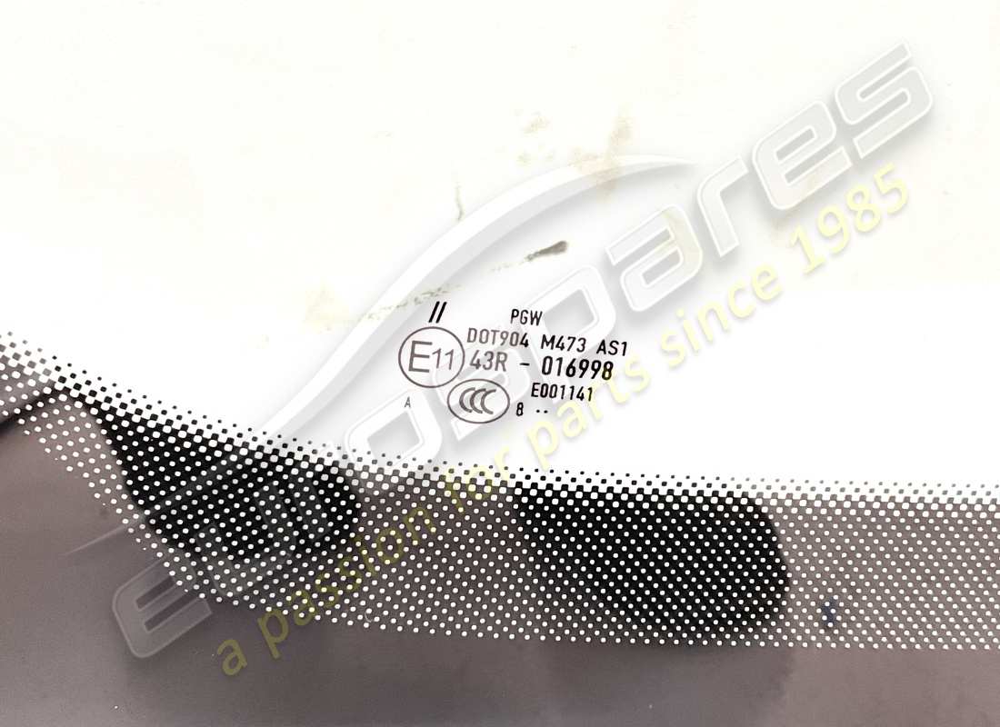nuovo lamborghini vetro parabrezza. numero parte 4ml845099b0p0 (2)