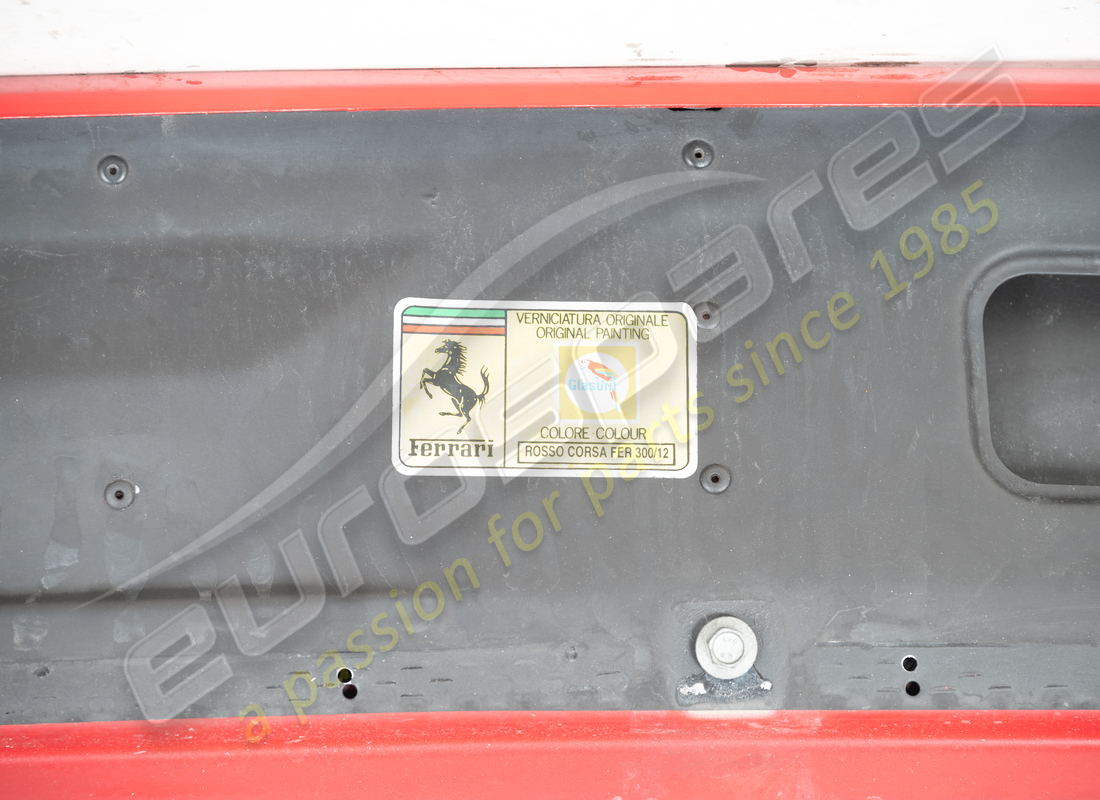 cofano motore ferrari usato. numero parte 64120300 (2)