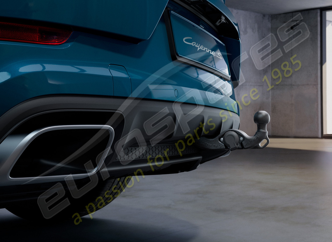 nuovo porsche gancio di traino estensibile elettricamente. numero parte 9y004484007 (2)