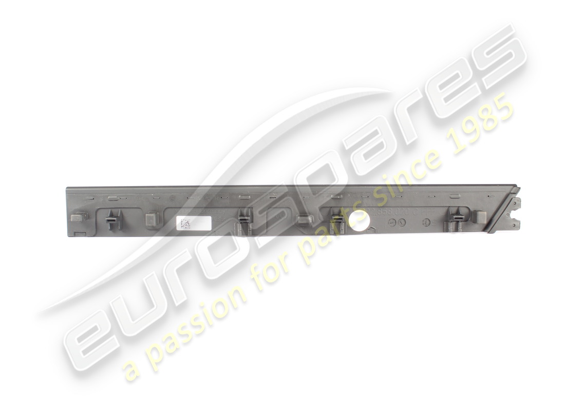 porsche rifinitura usata (lato passeggero) (pr-l0r) nera. numero parte 992858020c5q0 (2)