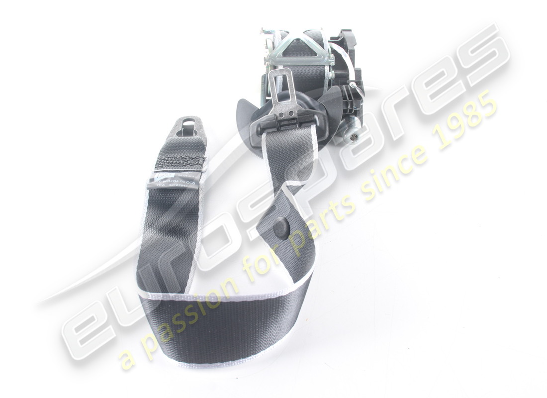 nuova cintura porsche 3-point nera/argento. numero parte 97080303403og5 (3)