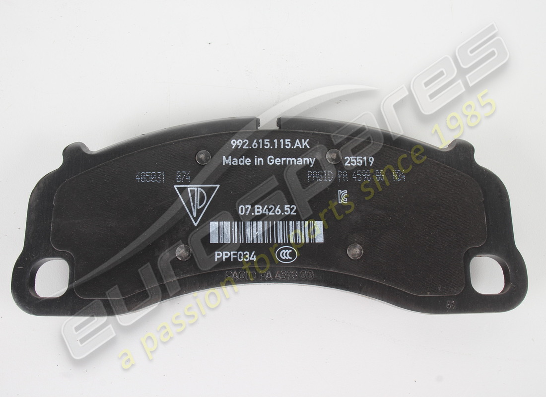 nuovo porsche 1 set di pastiglie per freno a disco. numero parte 992698151h (2)