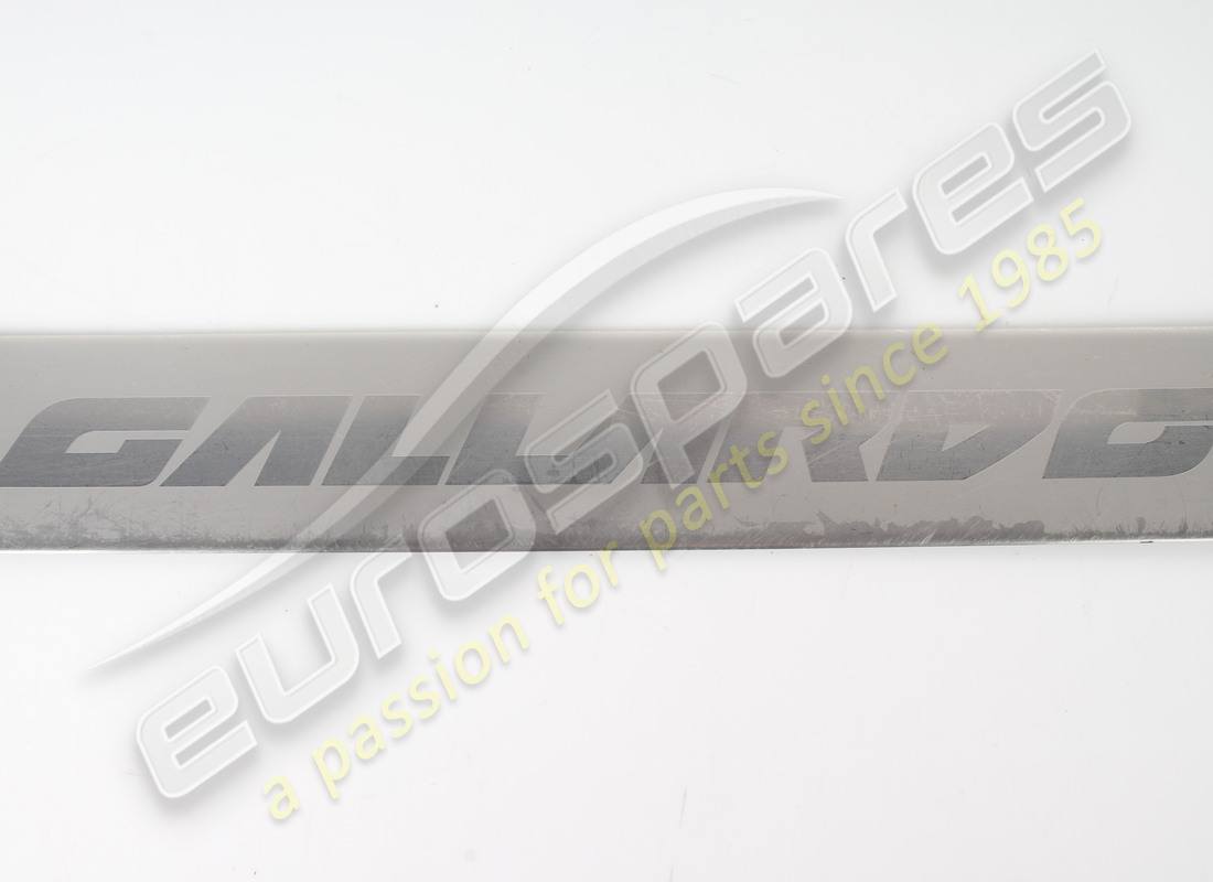 PIASTRA BATTITACCO INOX USATA Lamborghini . NUMERO PARTE 400853373C (1) PIASTRA BATTITACCO INOX USATA Lamborghini . NUMERO PARTE 400853373C (1)