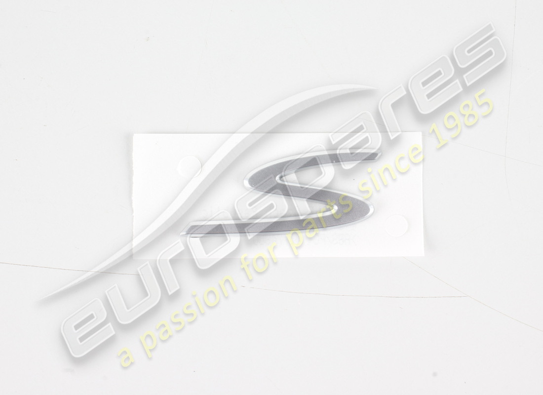 nuova porsche iscrizione argento. numero parte 992853685li0 (1)