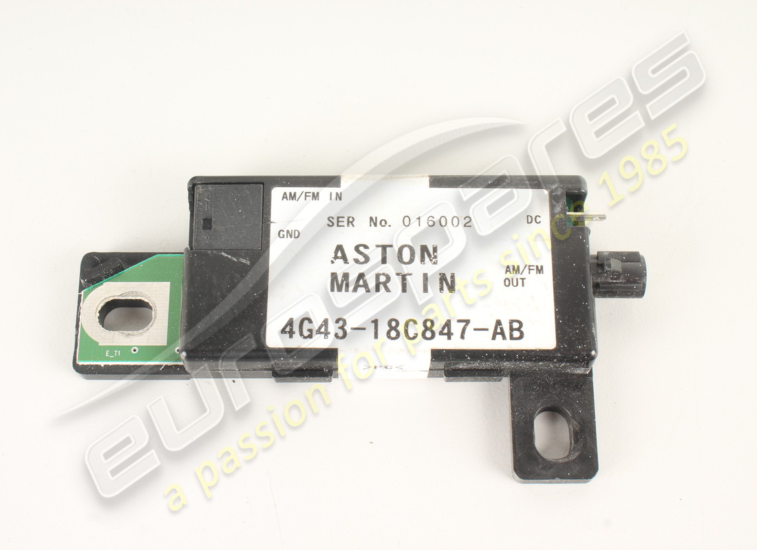 antenna usata aston martin, gruppo amplificatore. numero parte 4g4318c847ab (1)