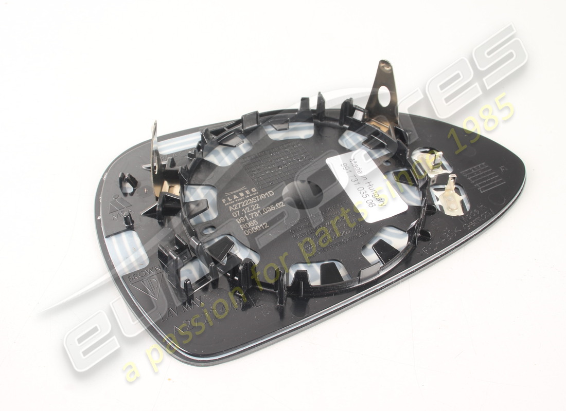 nuovo porsche vetro specchio (piatto). numero parte 99173103506 (2)