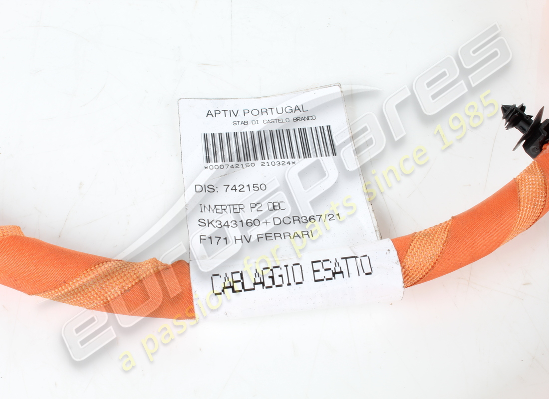 usato ferrari cavo hvc8 obc-inverter p2. numero parte 742150 (3)