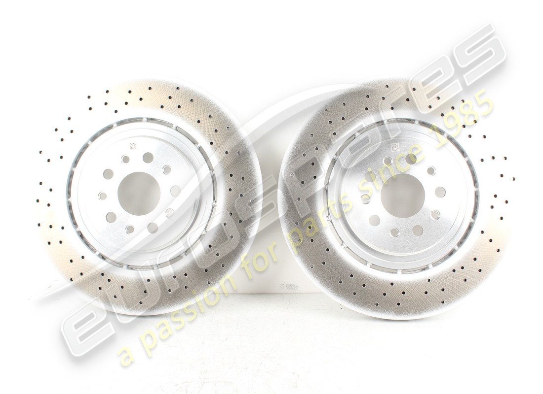 nuovo maserati kit dischi freno anteriore (coppia). numero parte 673004076 (1)