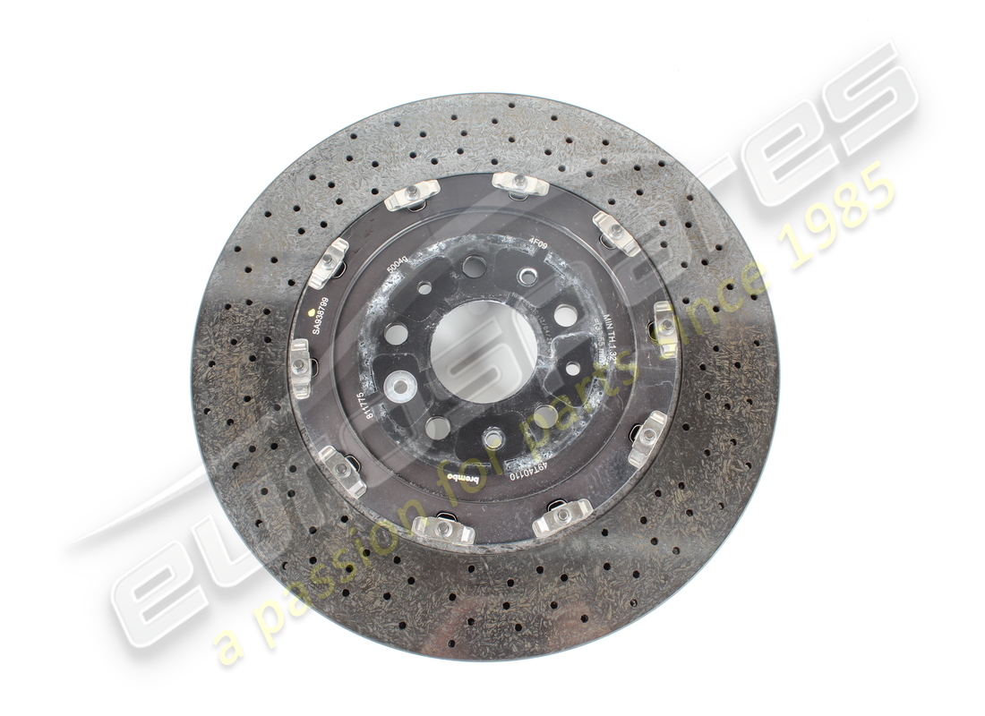 usato ferrari disco freno 380x34 ccm-igc-. numero parte 875117 (2)