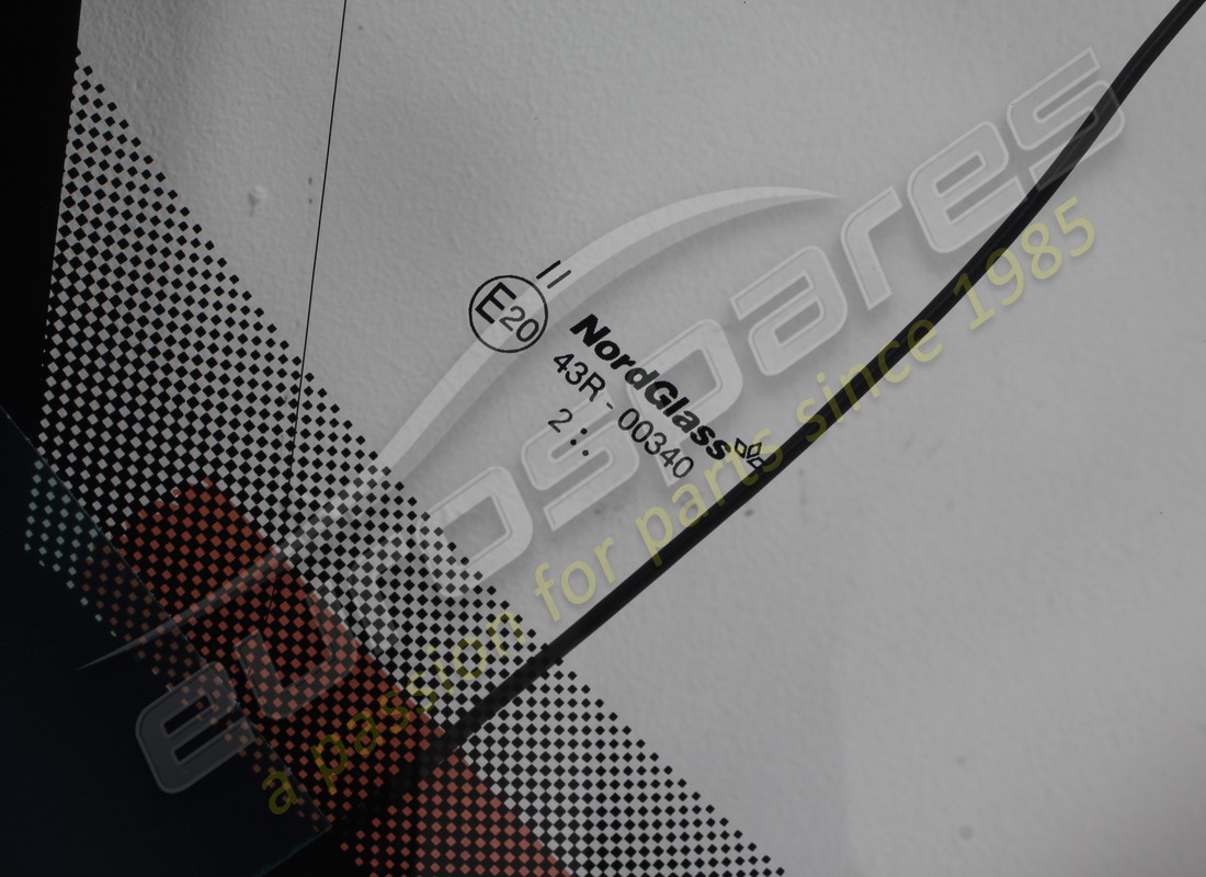 nuovo eurospares parabrezza testarossa destro 512tr e antenna laterale. numero parte 61510900 (2)
