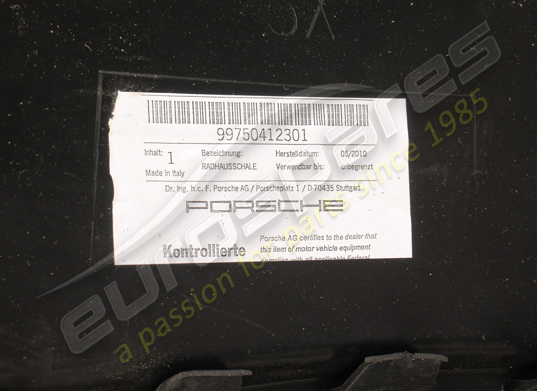 nuovo porsche protettore per passaruota. codice articolo 99750412301 (5)