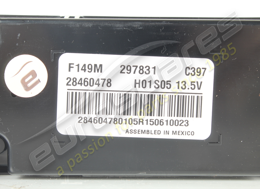 ferrari usato a/c controls black box. numero parte 297831 (5)