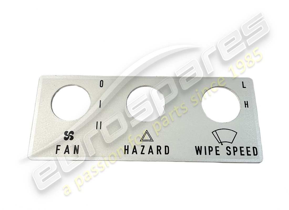 NUOVA PIASTRA INTERRUTTORE Eurospares 308QV OE . NUMERO PARTE 60770800 (1)