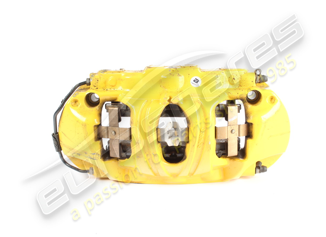 pinza porsche danneggiata senza pastiglie freno. numero parte 9gt615124a (2)