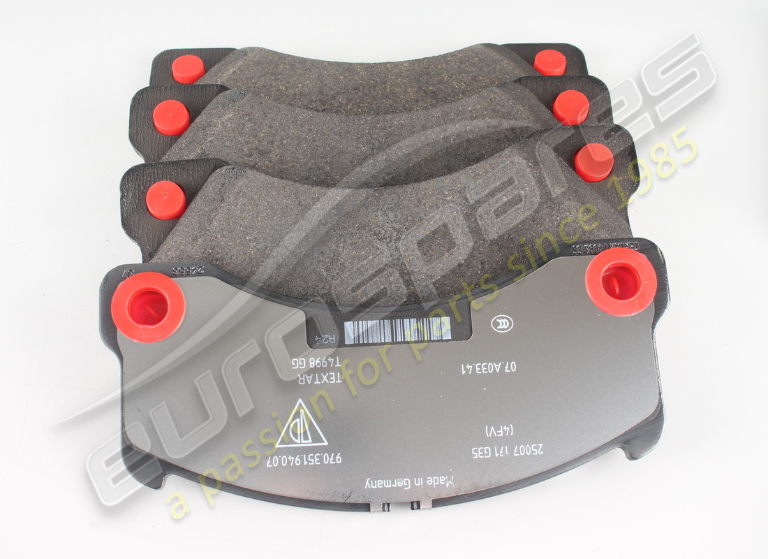 nuovo porsche 1 set di pastiglie dei freni per freno a disco. numero parte 97035194907 (1)