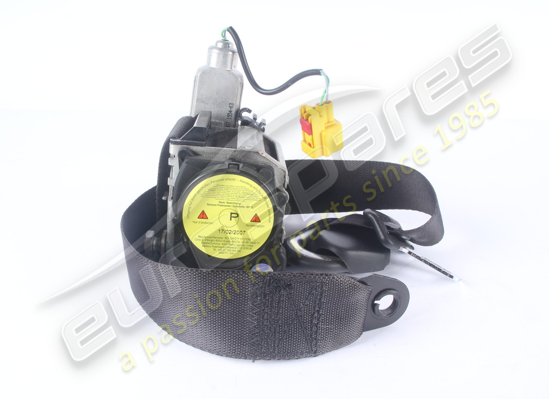 gruppo cintura di sicurezza usato aston martin, sinistro - carbone caldo. numero parte 4g43611b70dcw (4)