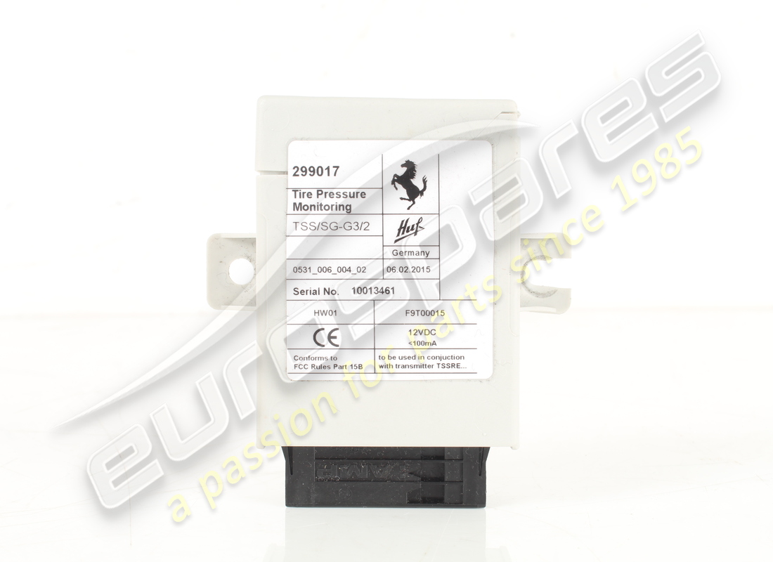 centralina tpms ferrari usata. numero parte 299017 (1)