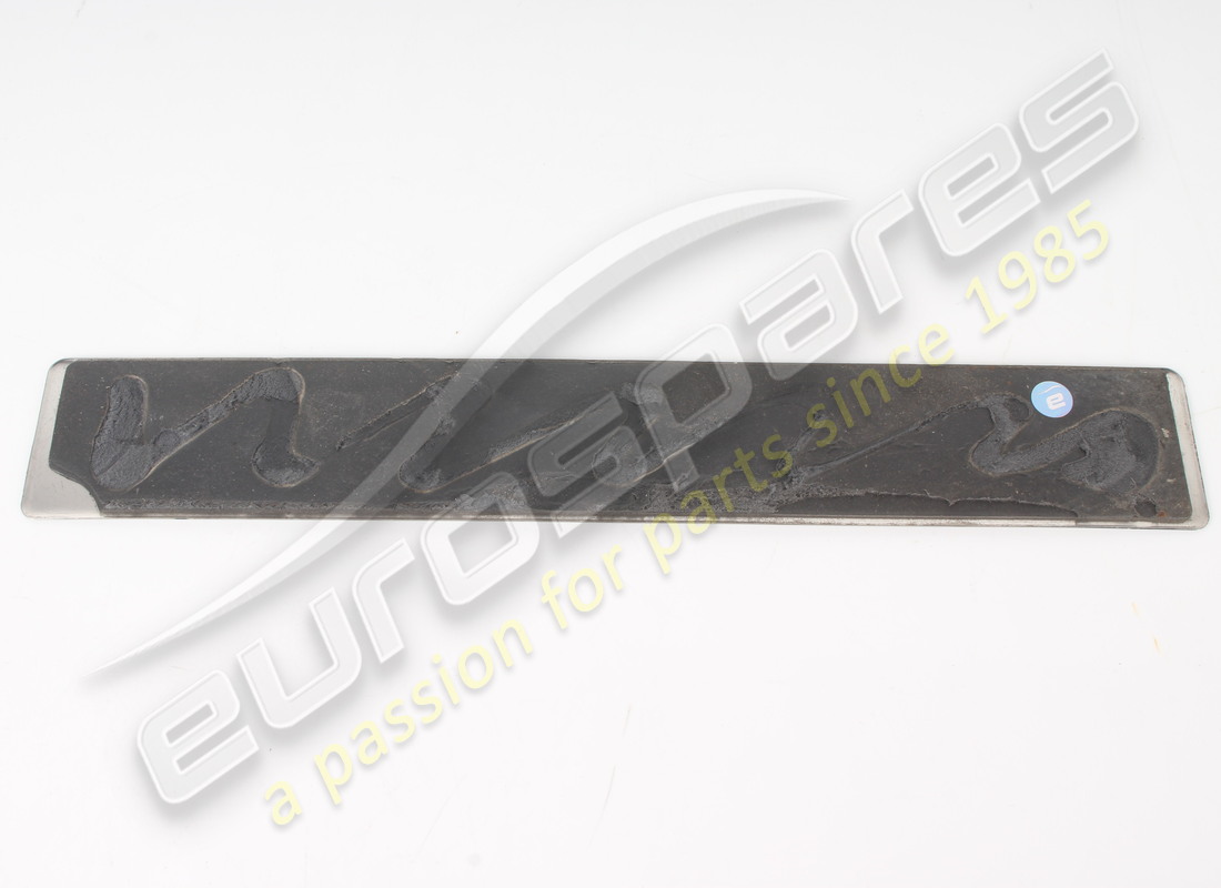 piastra battitacco inox usata lamborghini. numero parte 400853373c (2)