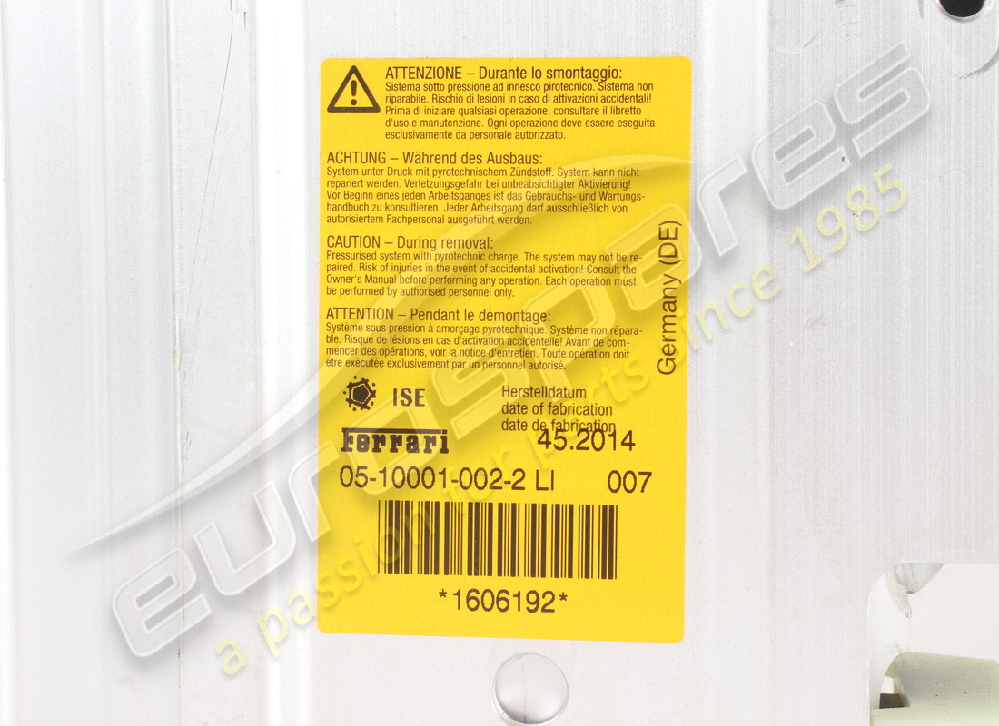 roll bar ferrari usato. numero parte 69905000 (5)