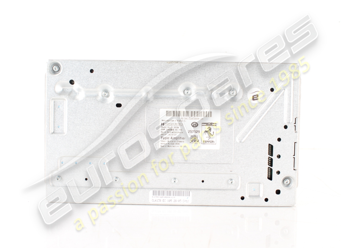 amplificatore becker usato ferrari - versione hi-fi numero parte 257529 (2)