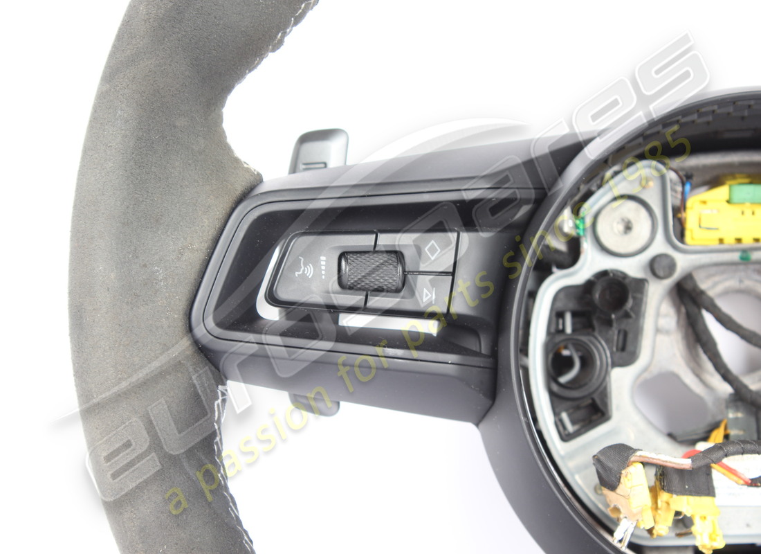 volante multifunzione usato porsche nero/argento. numero parte 9gt419091brqa0 (5)