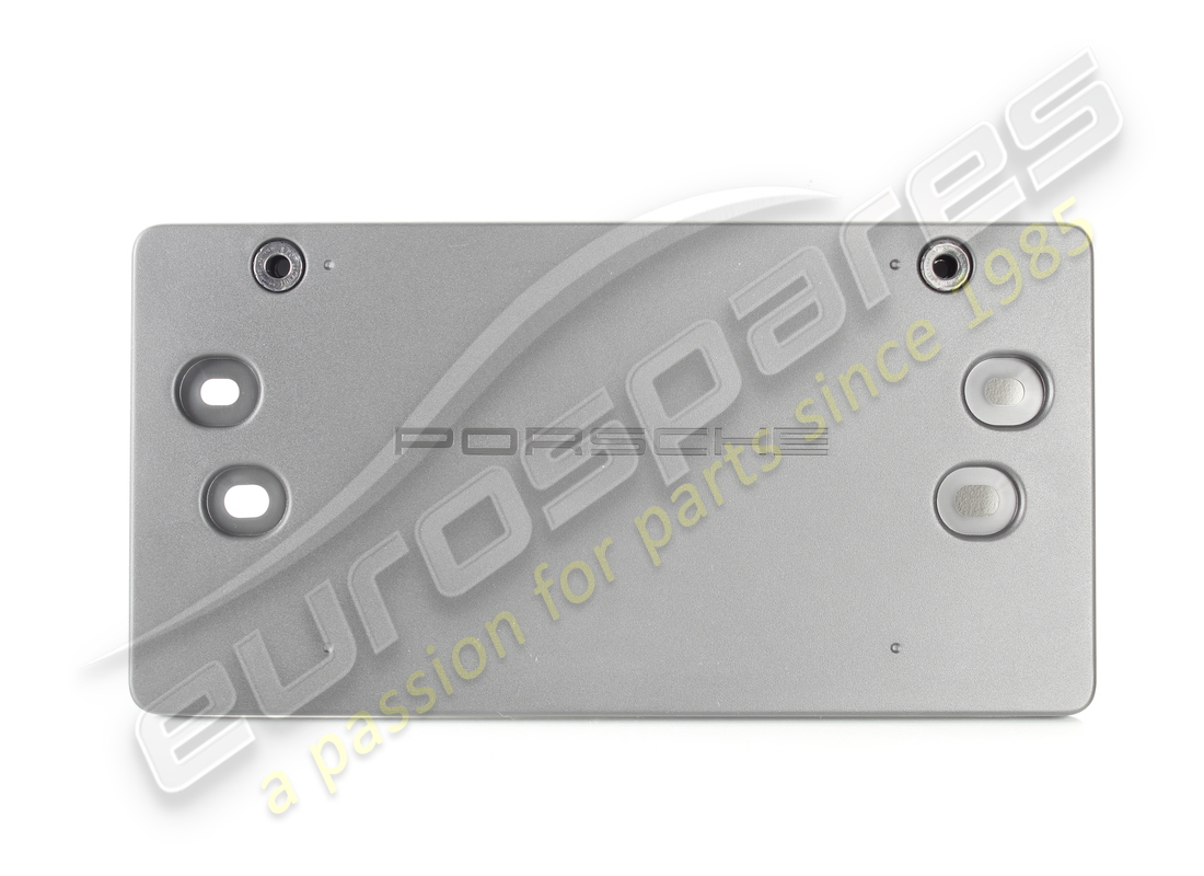 NUOVO PORSCHE PORTATARGA NERO OPACO. CODICE ARTICOLO 9Y0807287TOK1 (1) nuovo porsche portatarga nero opaco. codice articolo 9y0807287tok1 (1)