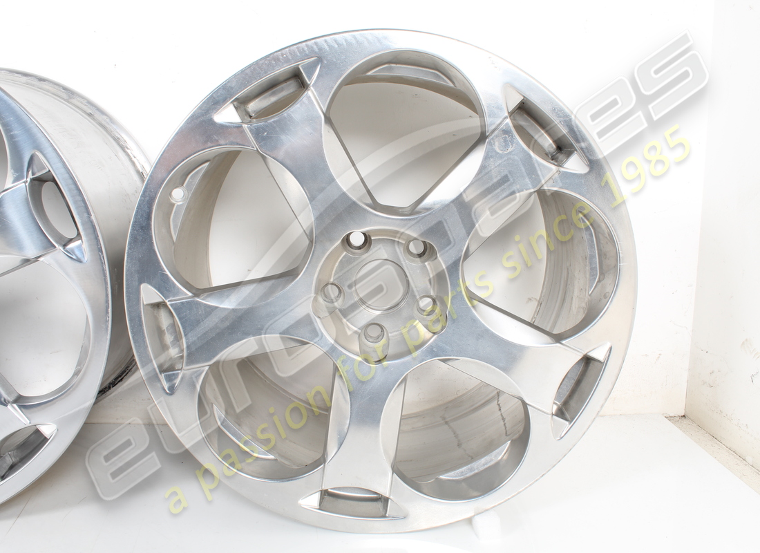 set ruote cassiopea usato lamborghini (argento). numero parte 0r1400091 (17)